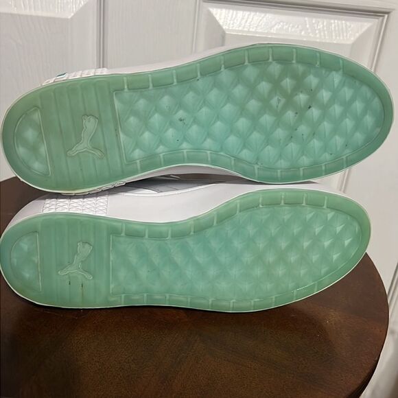 🔥🔥 PUMA SMASH v2 Platform Sneakers - Women Sz 10 - EXCELLENT No Flaws! - Picture 9 of 11